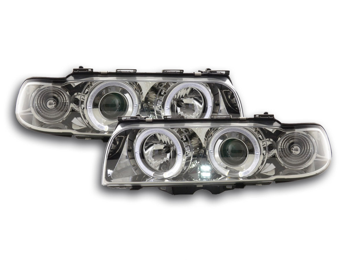 Scheinwerfer Set BMW 7er E38 95-98 chrom für Rechtslenker Scheinwerfer Set BMW 7er E38 95-98 chrom für Rechtslenker